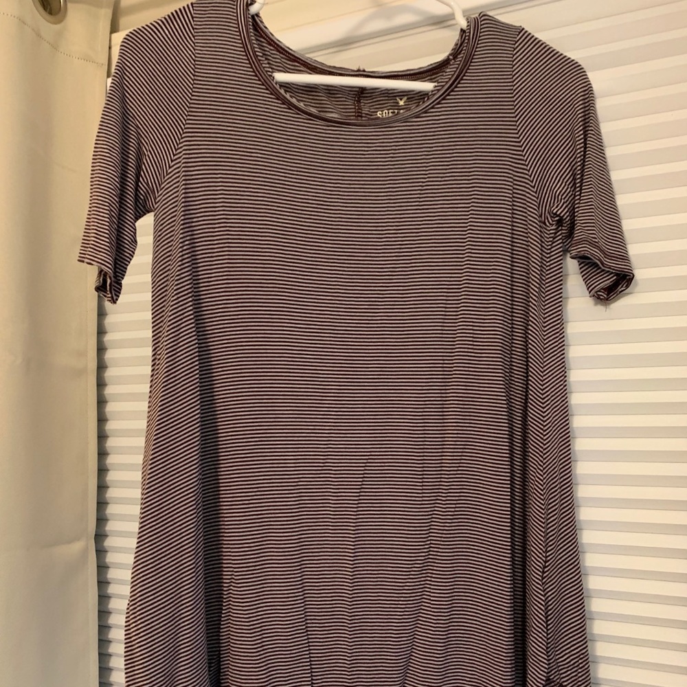 American Eagle striped t-shirt
